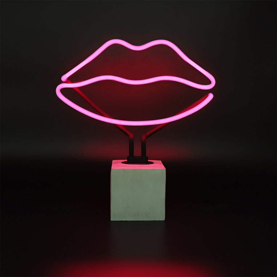locomocean Replacement Glass (GLASS ONLY) - Neon 'Lips' Sign