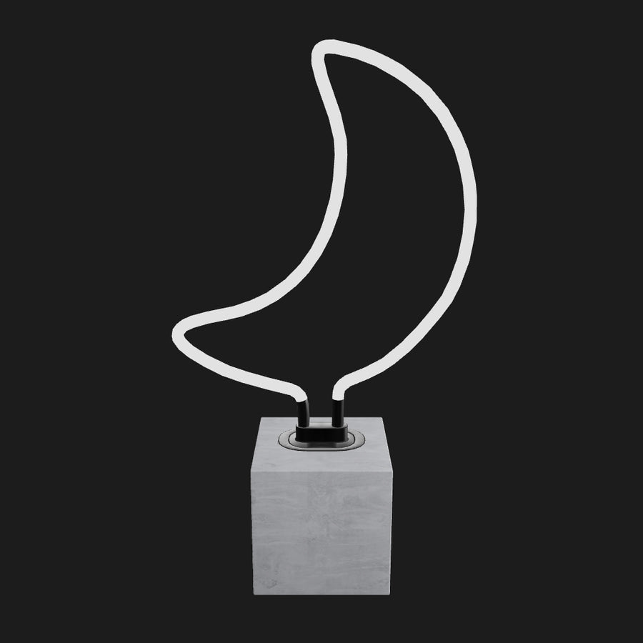 Locomocean Replacement Glass (GLASS ONLY) - Neon 'Moon' Sign