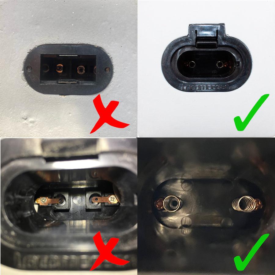 Locomocean Replacement Glass (GLASS ONLY) - Neon 'Peach' Sign