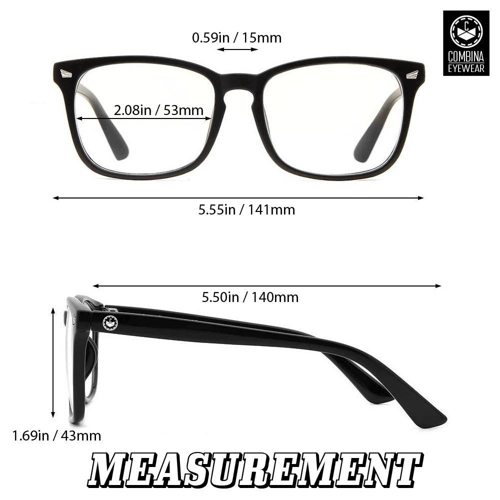 Locs Anti Blå Lys Briller / Gaming Briller – Combina Eyewear