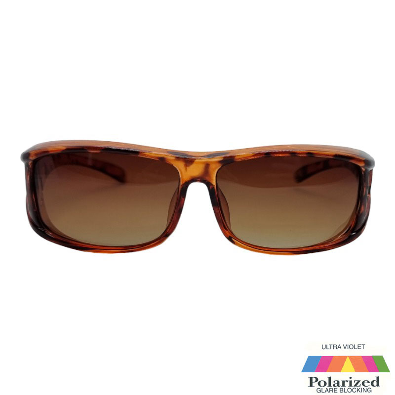 Locs Brun Turtle Fit-Over Solbriller – Alicante | Brune Glas