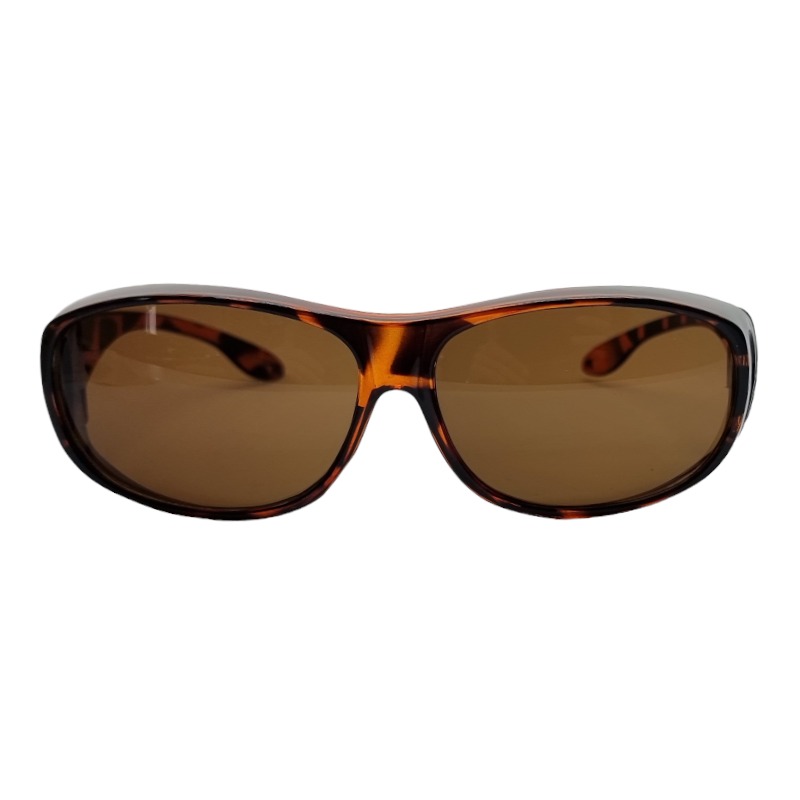Locs Brun Turtle Fit-Over Solbriller – Brune Glas – Granada