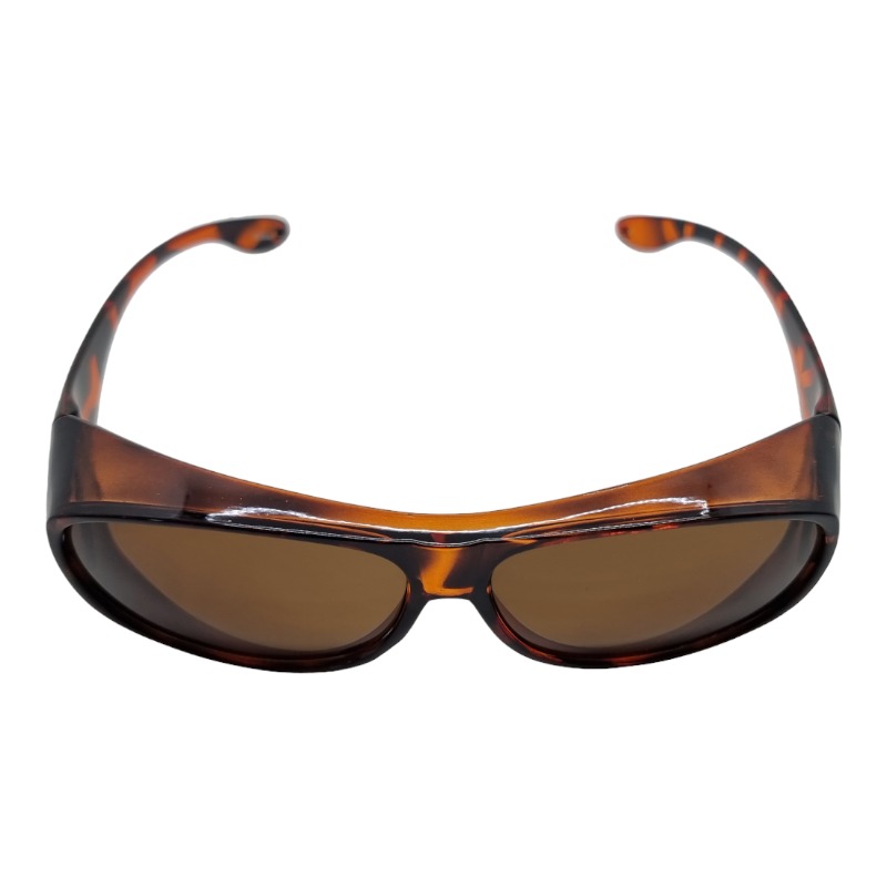 Locs Brun Turtle Fit-Over Solbriller – Brune Glas – Granada