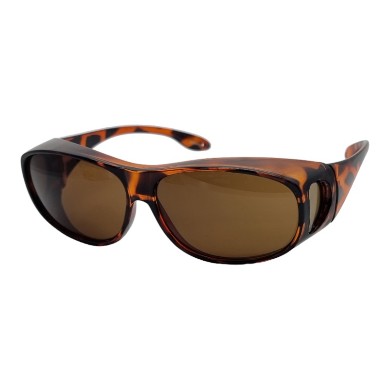 locs Brun turtle Fit-Over Solbriller – Brune glas – Granada