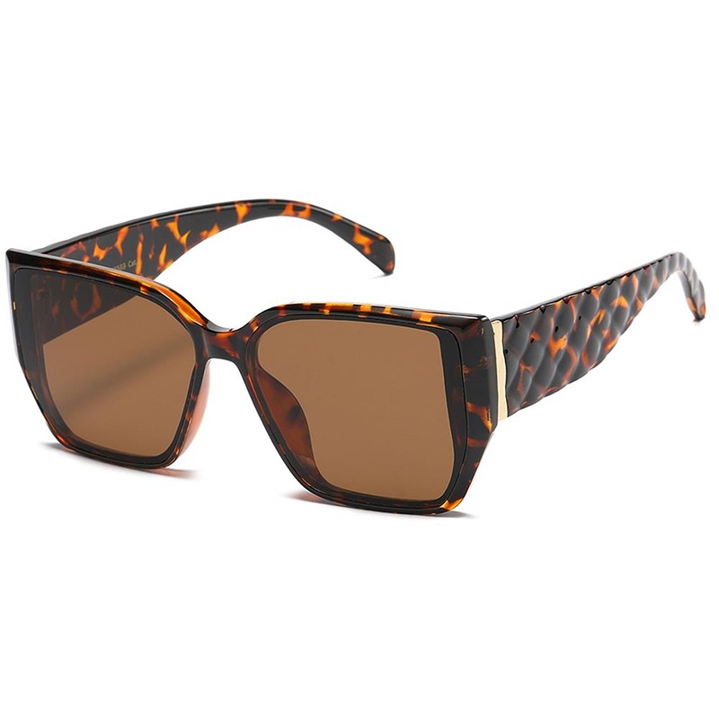 locs Brun turtle VG Solbriller – Morivione | Guld – Brune glas