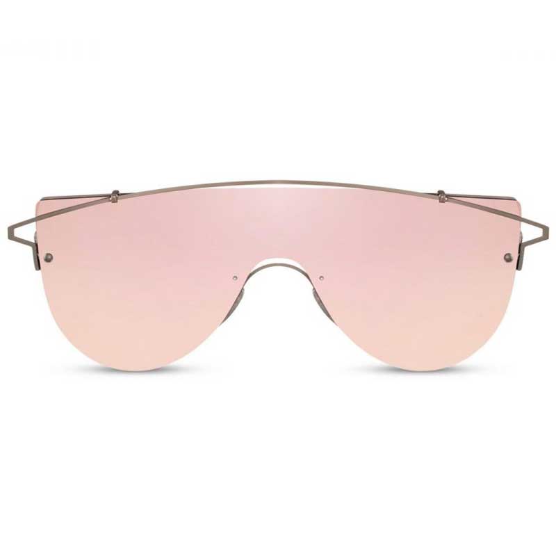 Locs Extravaganza Shield Solbriller – Lyserød Spejlglas