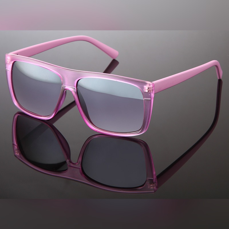 Locs Frosty Rosa Transparent Solbriller Med Rosa Stænger – Harderwijk | Mørke Glas