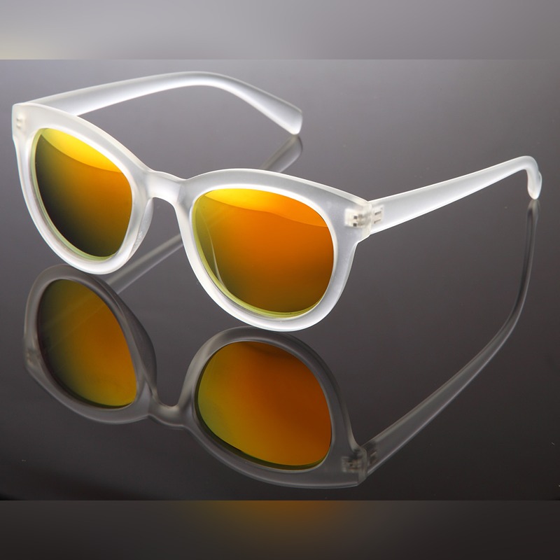 Locs Frosty Transparente Dame Solbriller – Oxford | Orangepink Spejlglas