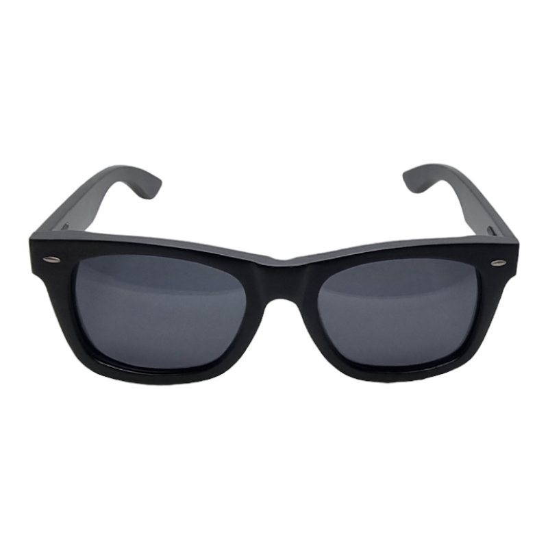 Locs Handout Apparel Bambus Solbriller | Sort Wayfarer