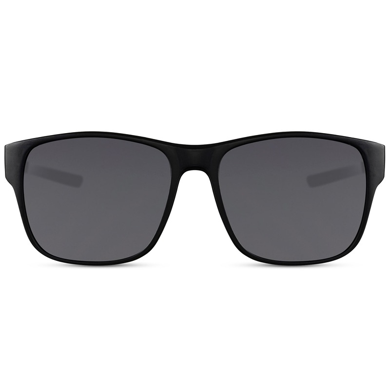 Locs Klassiske Matsorte Wayfarer Style Solbriller Med Mørke Glas | Korfu