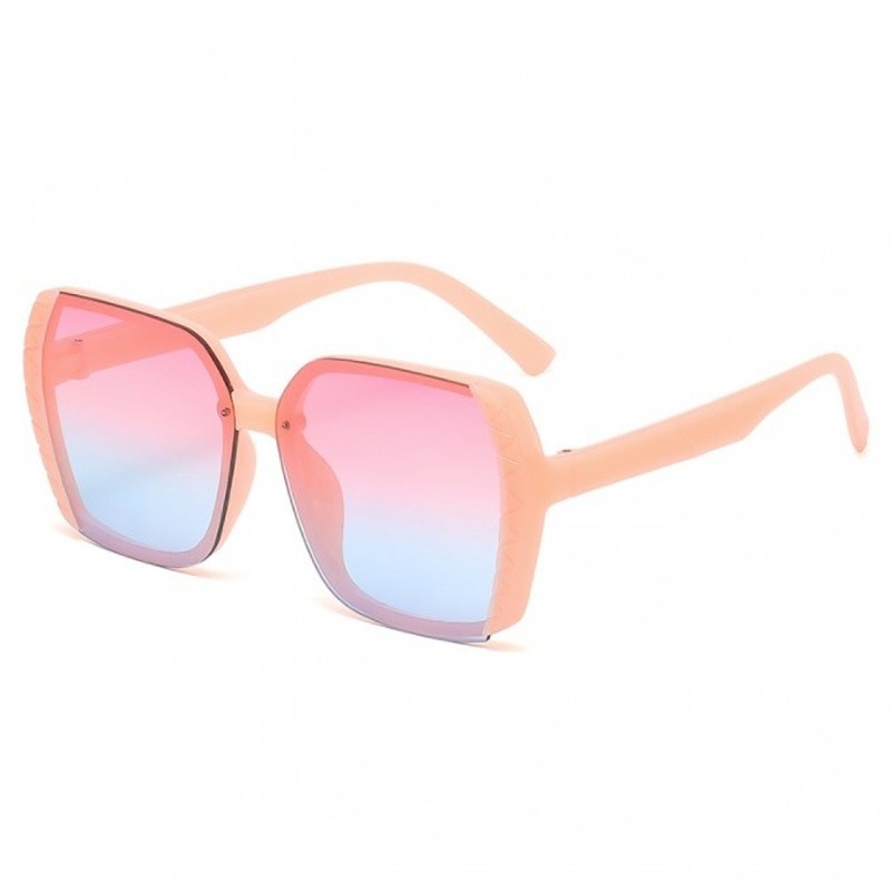 locs Lækre damesolbriller med lyserøde og blå fade glas