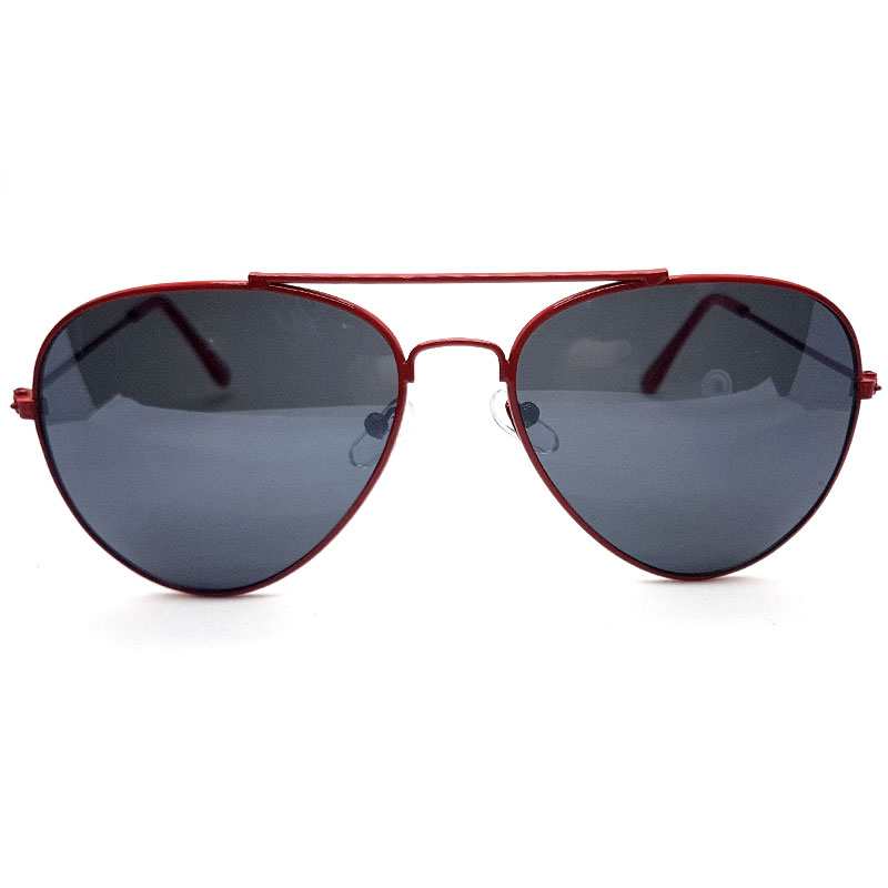 Locs Aviator Solbriller – Rød