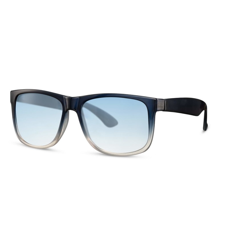 locs Blå fade Wayfarer Champ Solbriller – Blå Glas