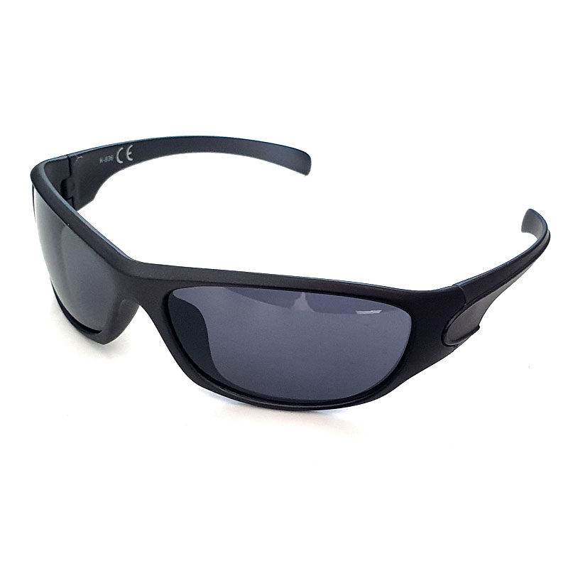 locs Blacktone børnesolbriller – Mørkegrå og sort