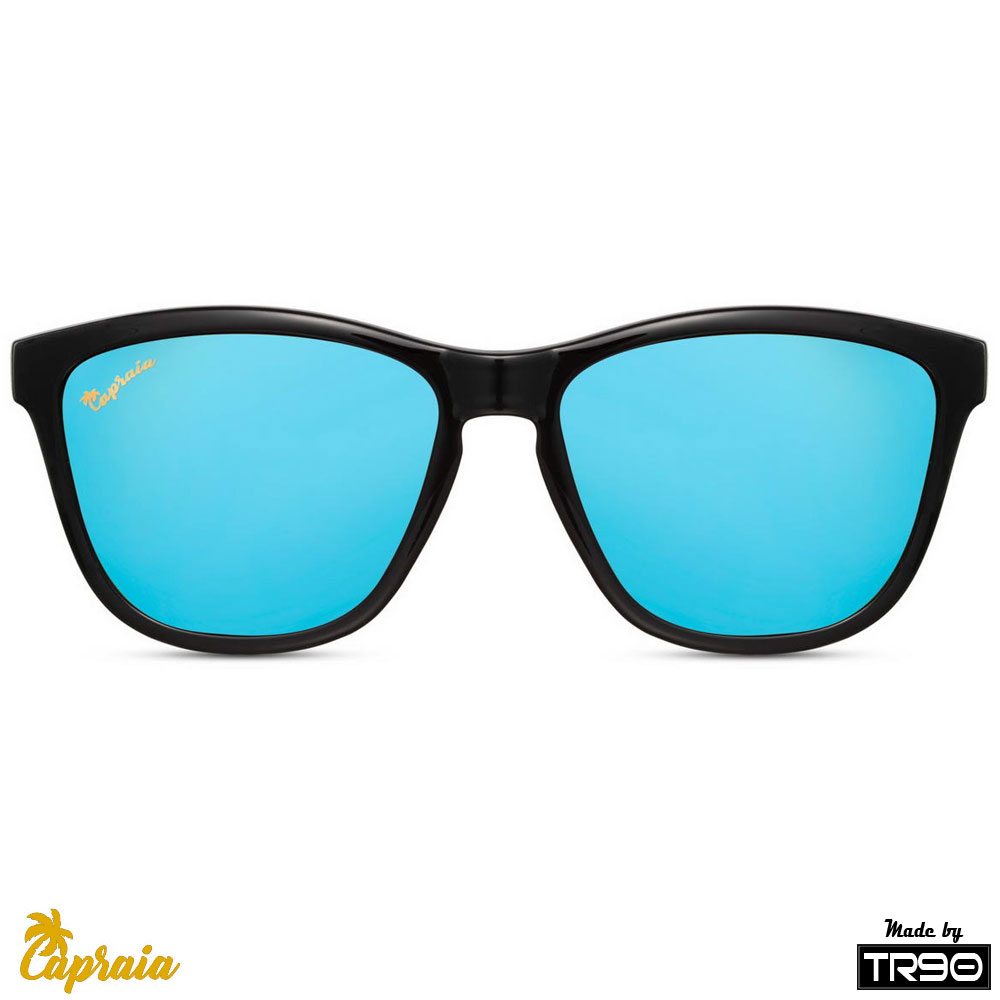 locs Capraia Durella – Sort stel og blå spejlglas