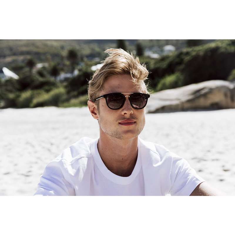 Locs Club Star Solbriller – Sort