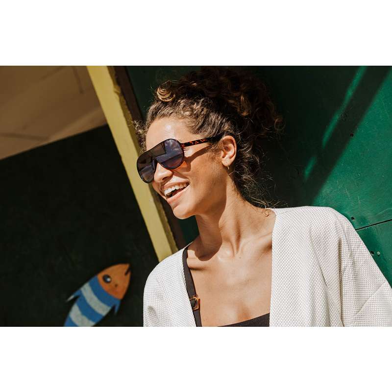 Locs Cool Millionaire Solbriller – Brun Turtle