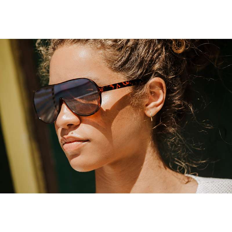 Locs Cool Millionaire Solbriller – Brun Turtle