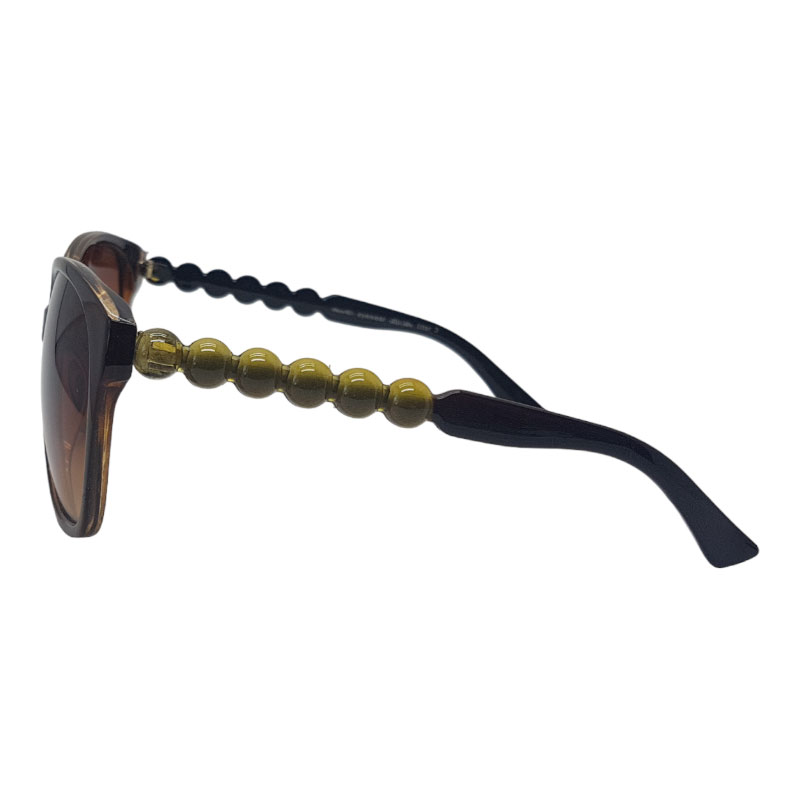 Locs Damesolbriller Med Kugle Stænger | Gule