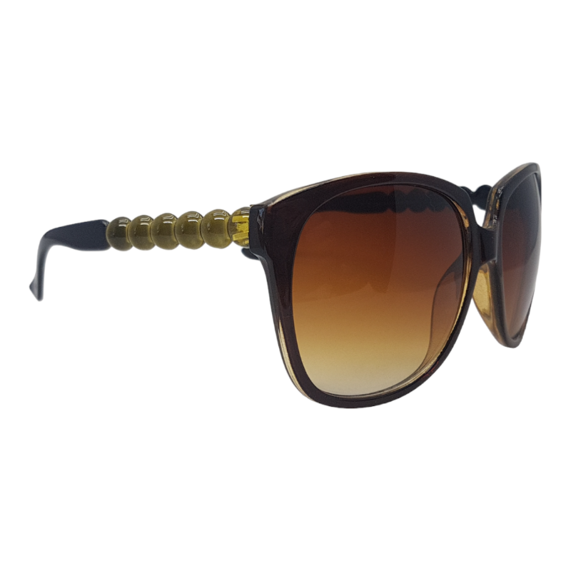 Locs Damesolbriller Med Kugle Stænger | Gule