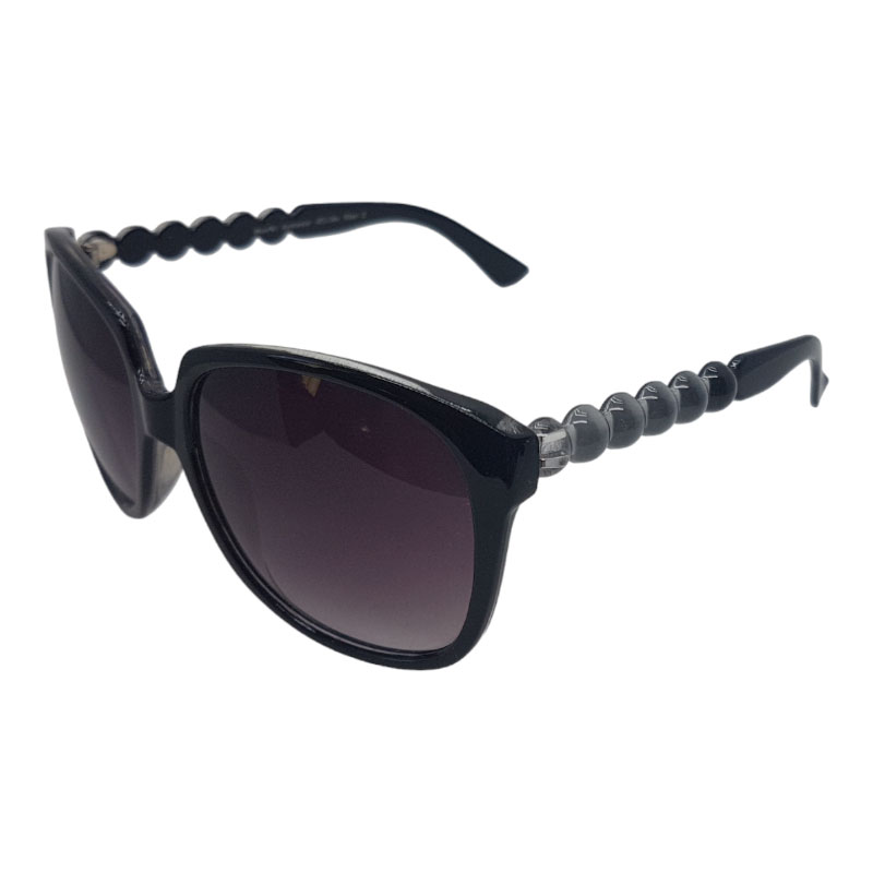 locs Damesolbriller med kugle stænger | Hvid