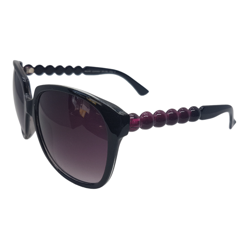 locs Damesolbriller med kugle stænger | Vin Røde