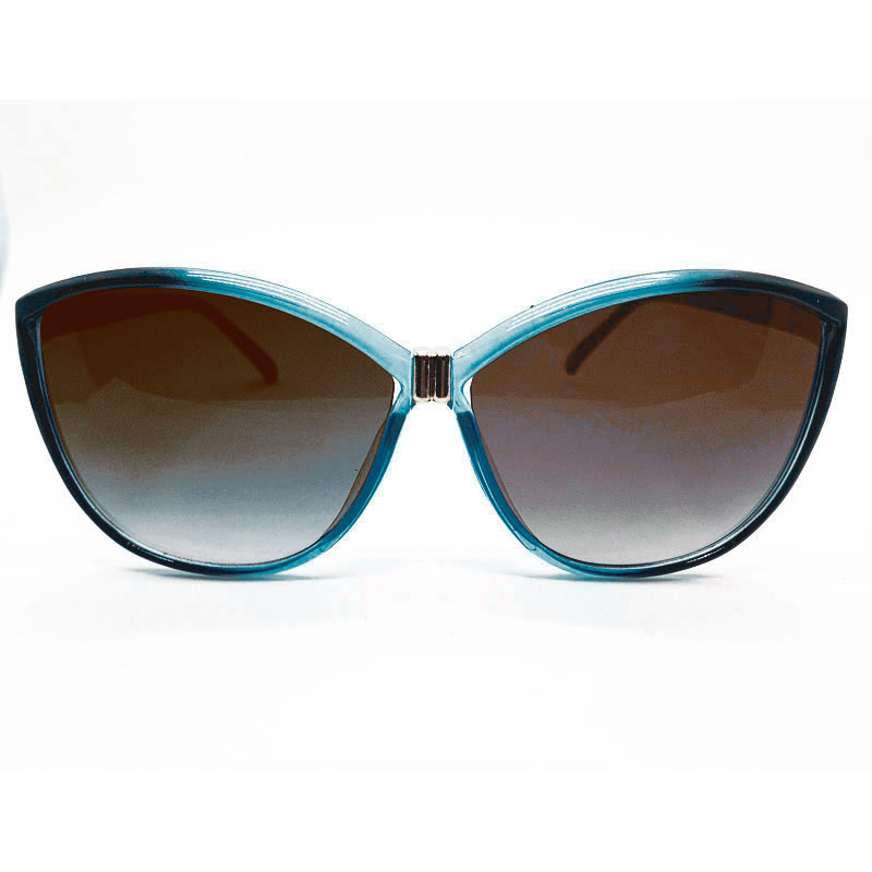 Locs Diamant Cateye Solbriller – Blå