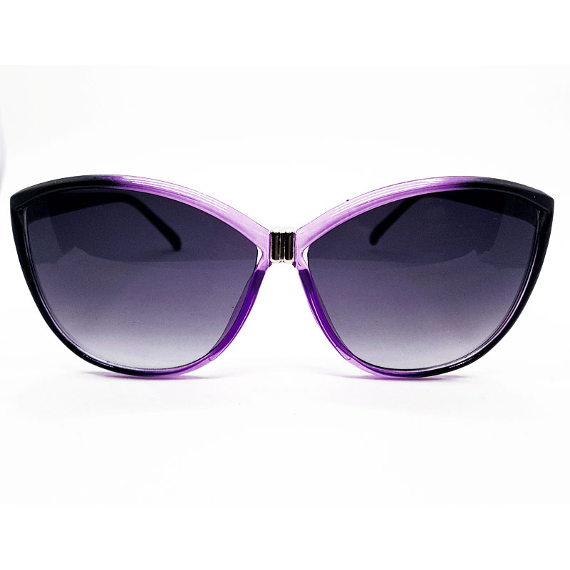 Locs Diamant Cateye Solbriller – Lilla