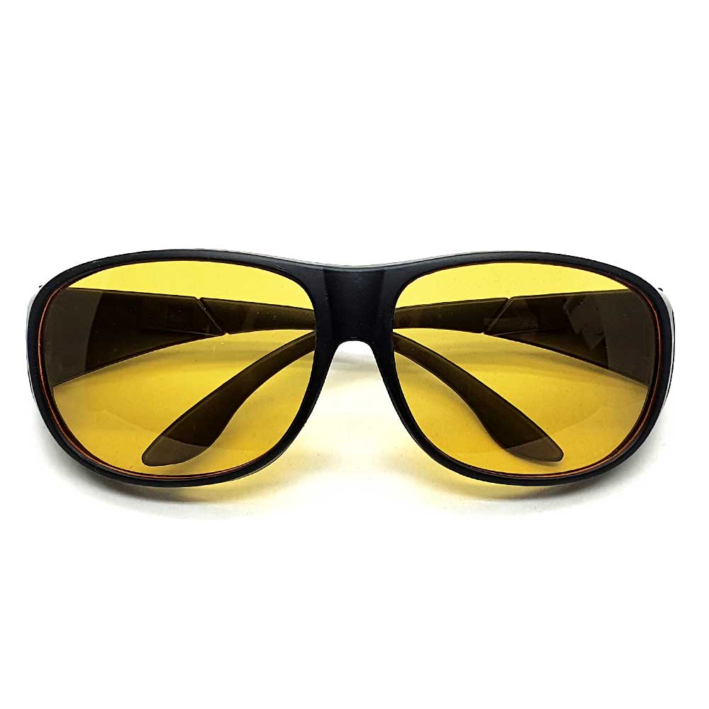 Locs Fit Over Natkørebriller – Matsort Stel