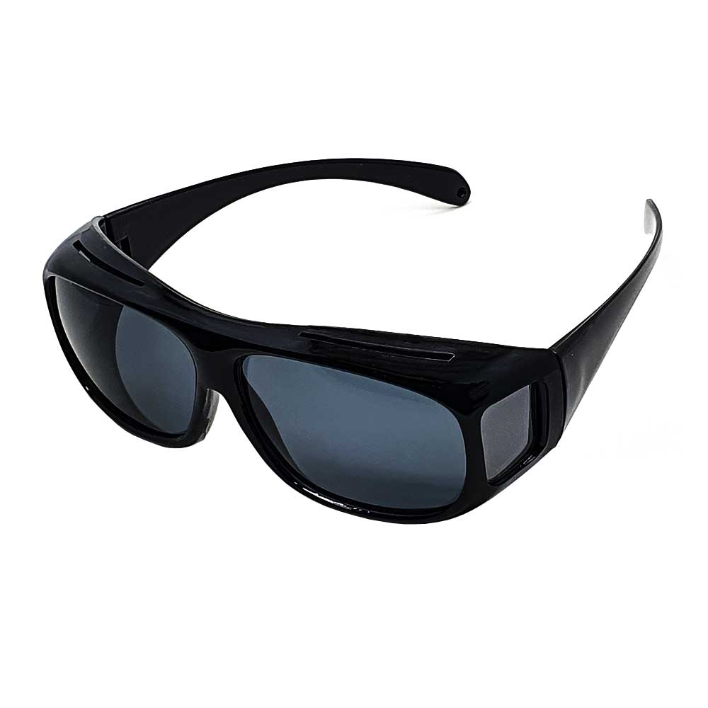 locs Fit Over Solbriller – Blanksort stel