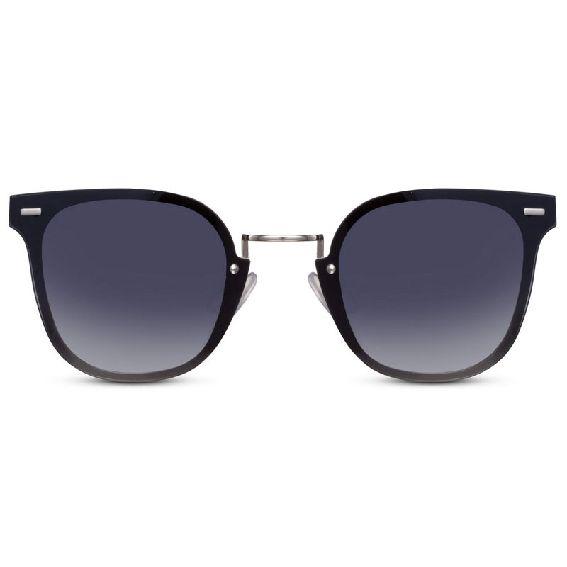 Locs Flat Black Club Solbriller – Mørke Glas