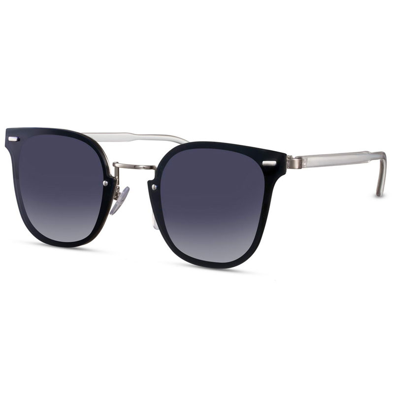 locs Flat Black Club Solbriller – Mørke Glas