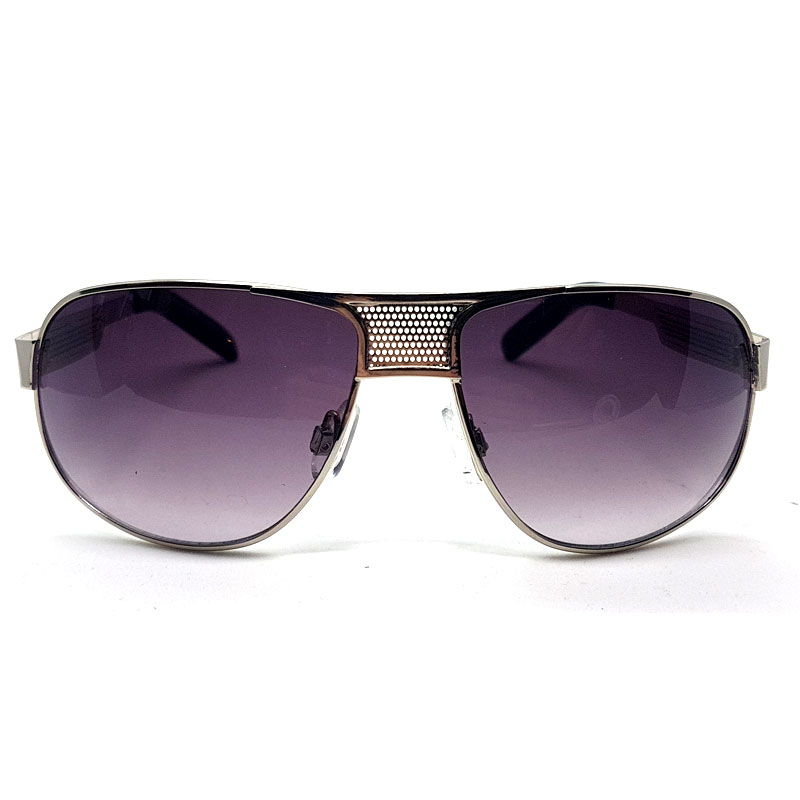 Locs Fresh Mesh Solbrille – Sølv Stel