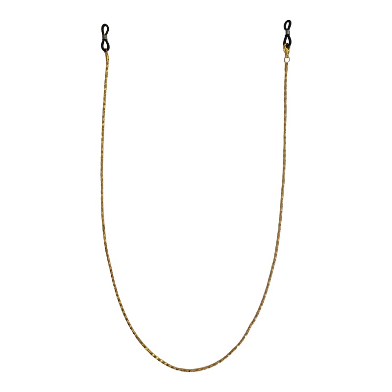 locs Guld Brillekæde – Design 2