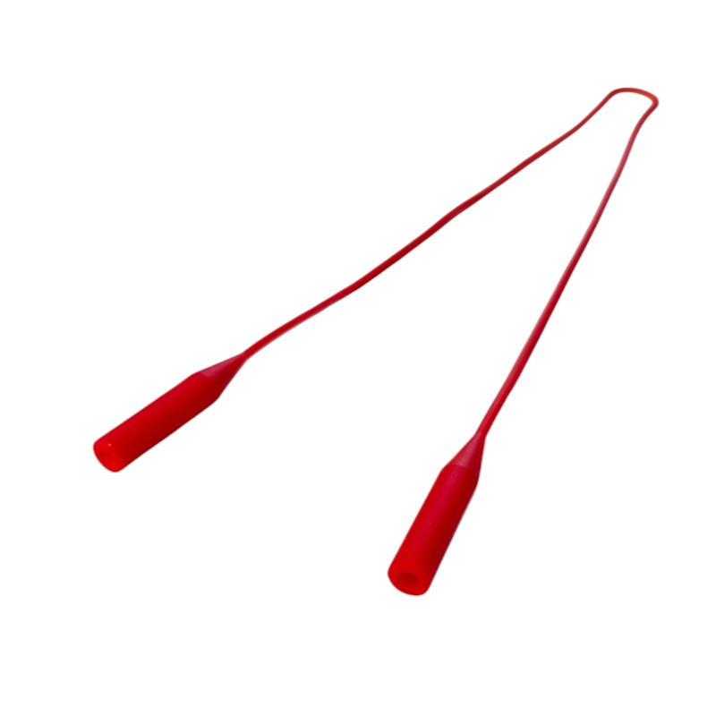 Locs Gummi Sports Brillesnor – Rød