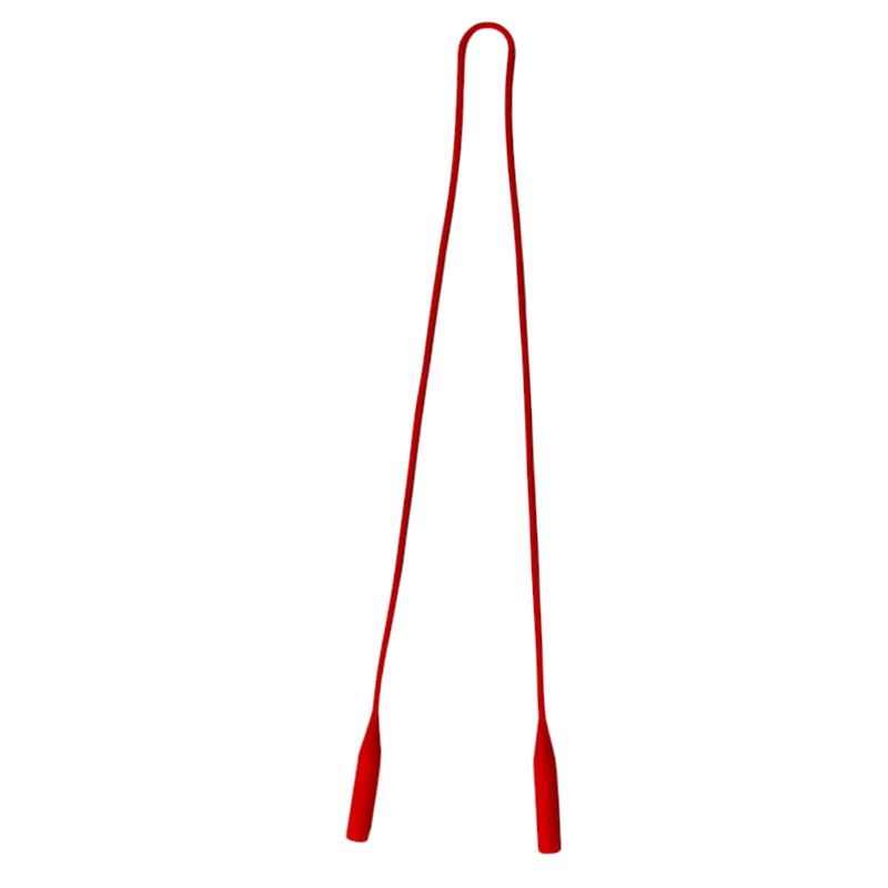 locs Gummi sports brillesnor – Rød