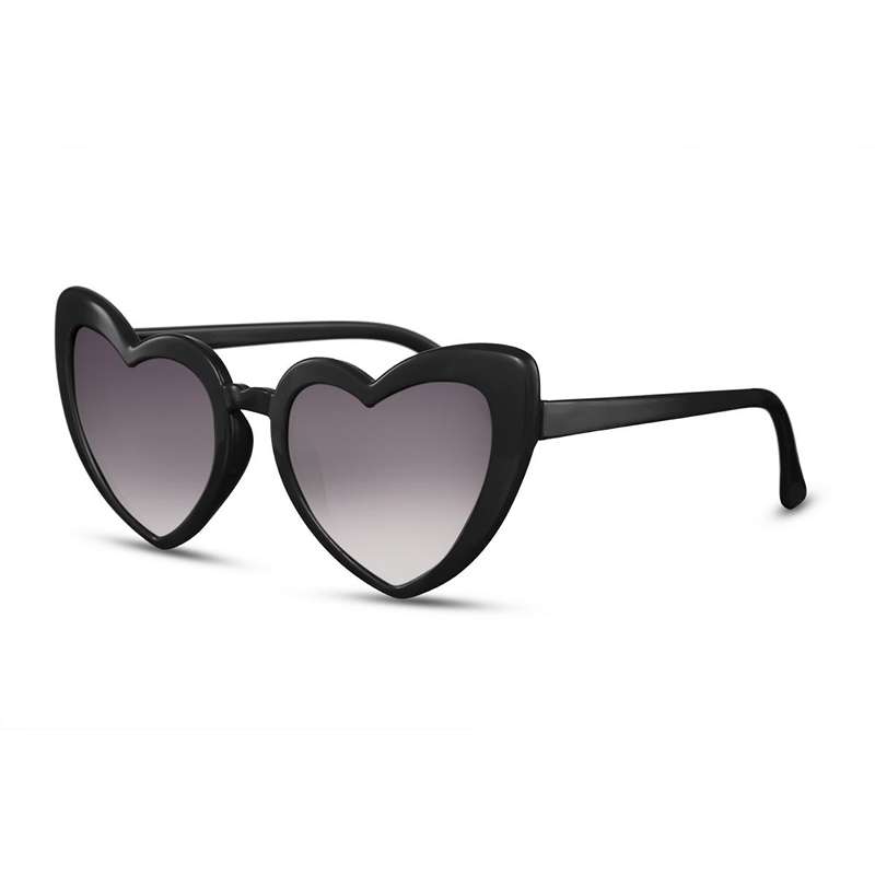 locs Hjerte Solbriller – Sort