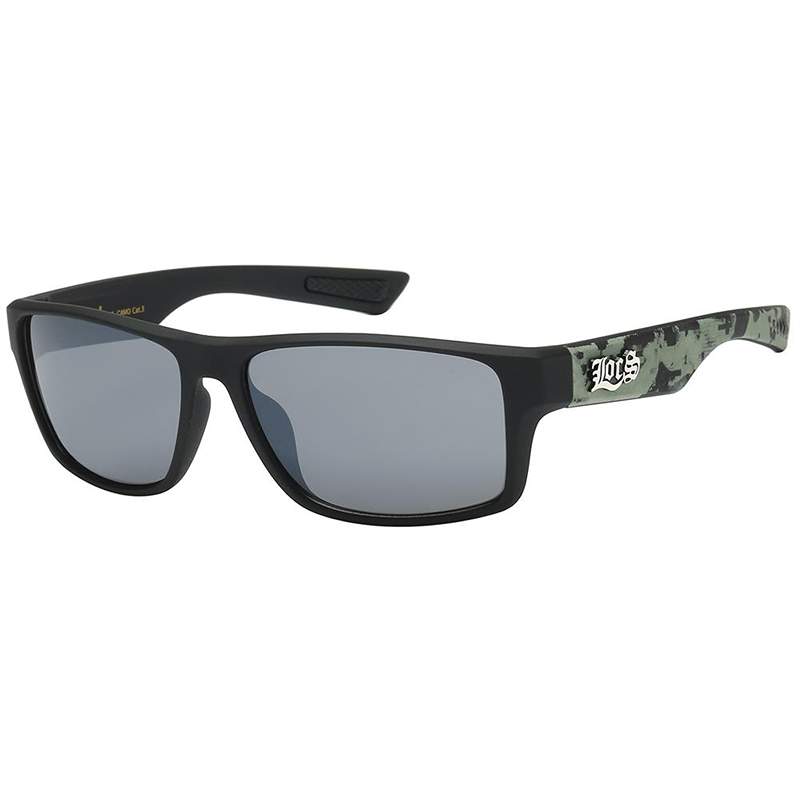 locs Locs Solbriller – Aguas | Grå Camou – Mørke Glas