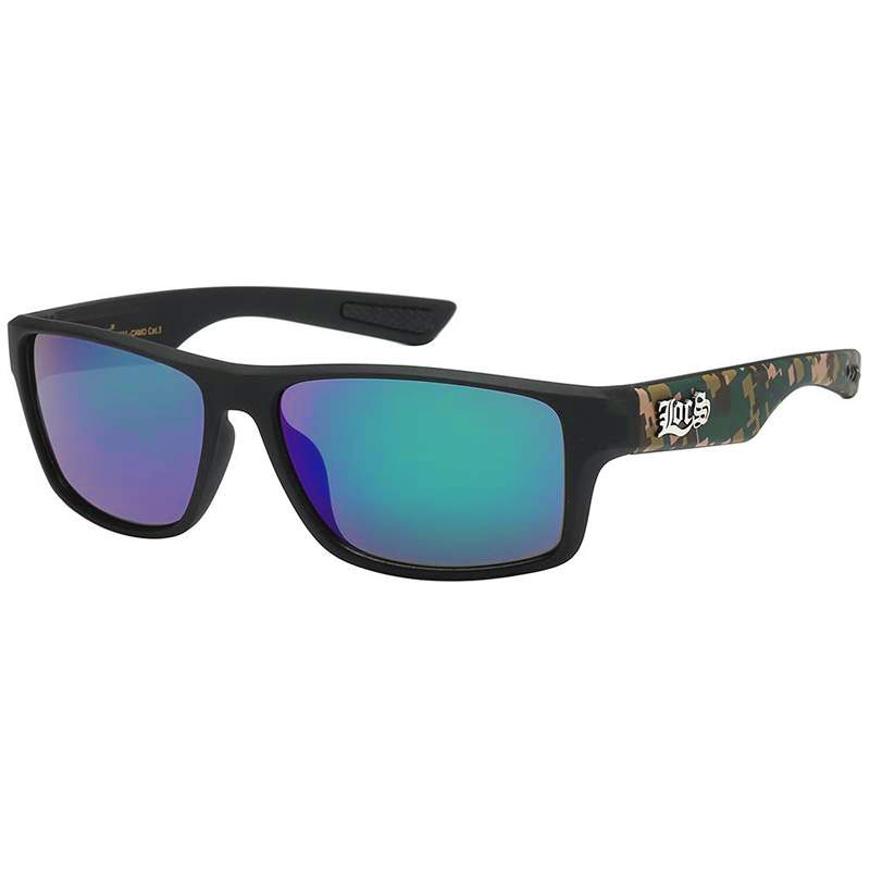 locs Locs Solbriller – Aguas | Grøn Blå Spejlglas