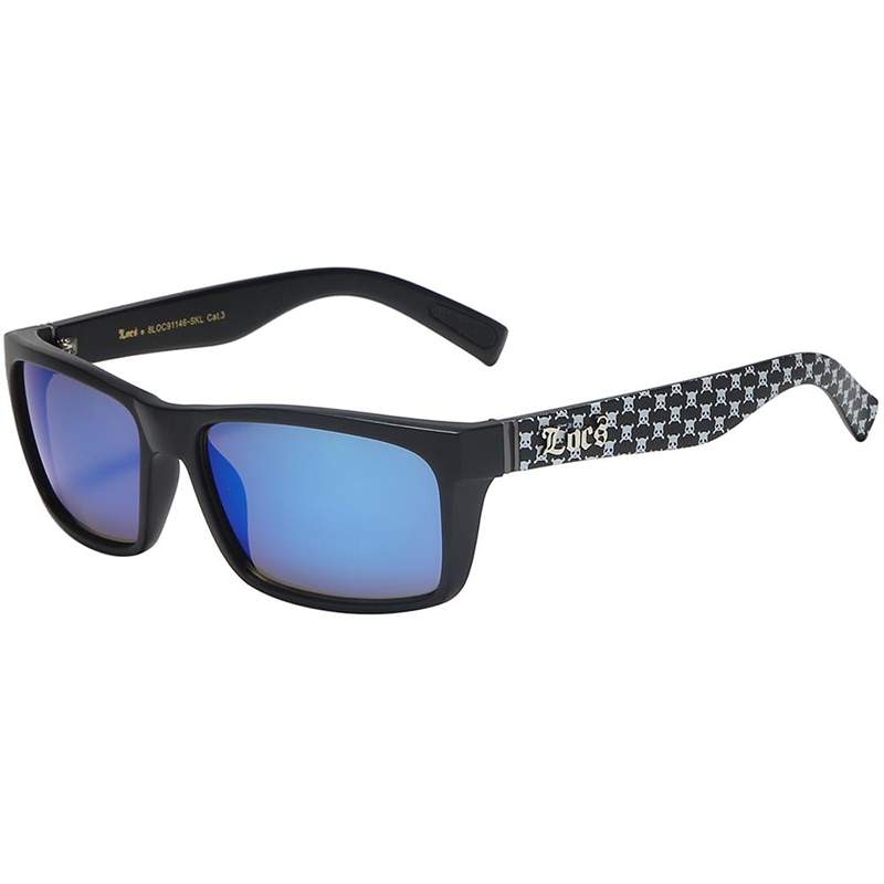 locs Locs Solbriller – Calavera | Blå Spejlglas