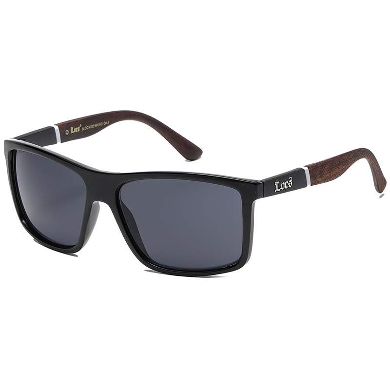 locs Locs Solbriller – Wood Fusion | Valnød