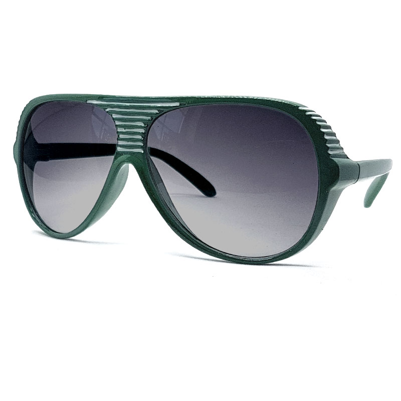 locs Millionaire Stripe Solbriller – Grøn