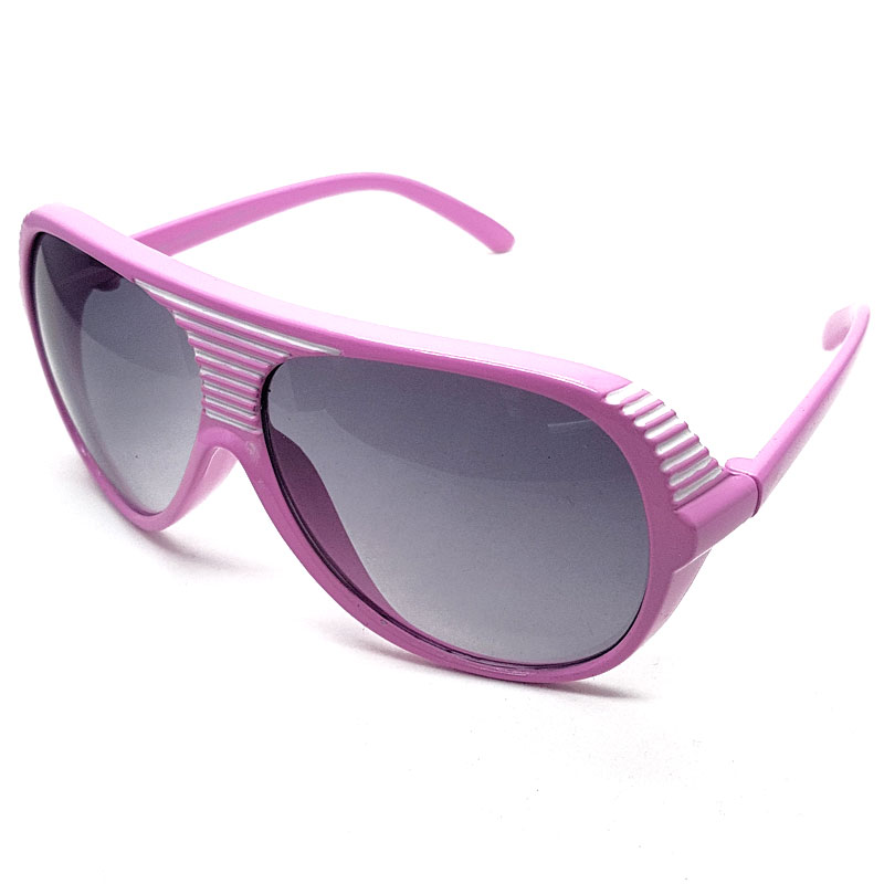 Locs Millionaire Stripe Solbriller – Lyserød