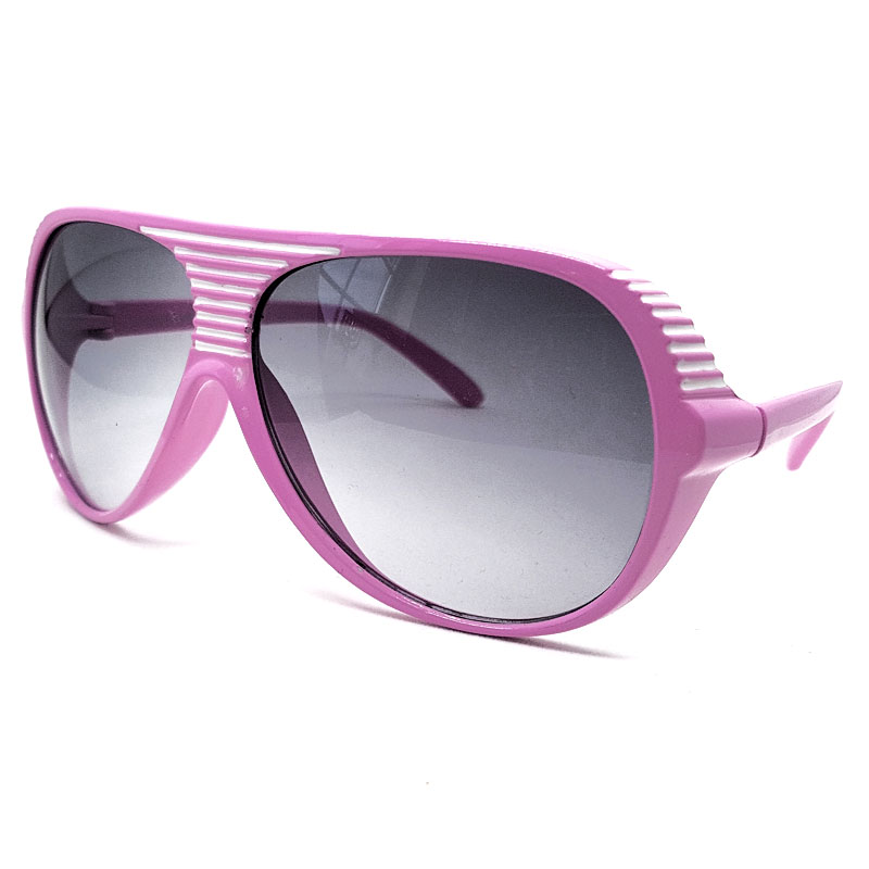 locs Millionaire Stripe Solbriller – Lyserød