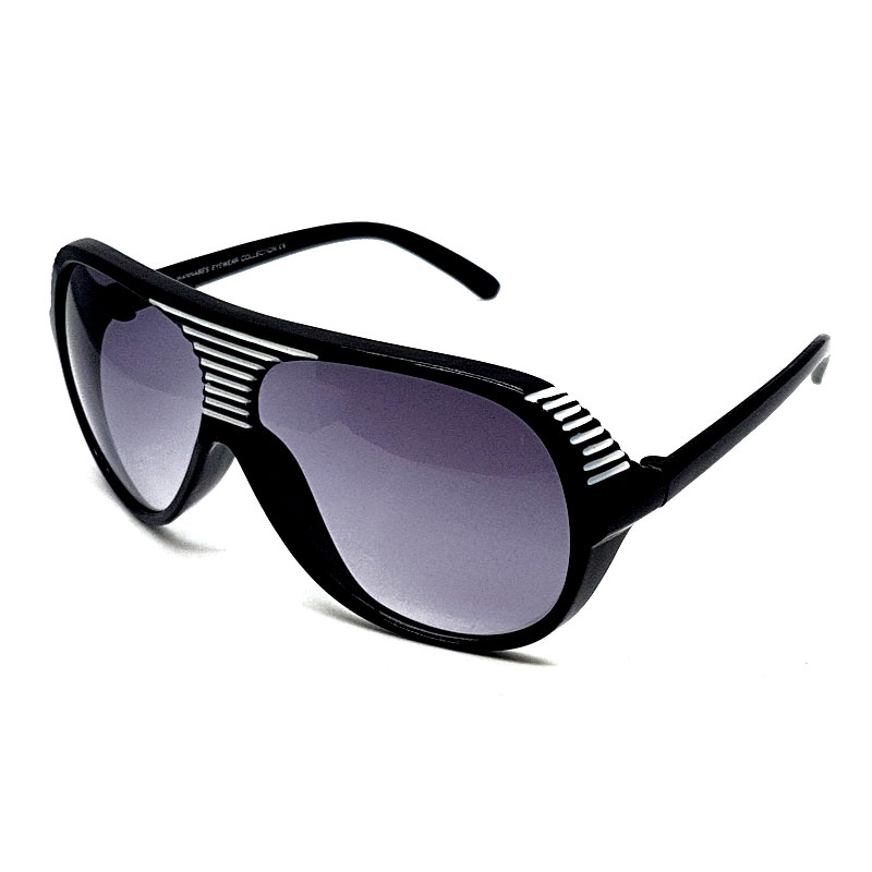 locs Millionaire Stripe Solbriller – Sort