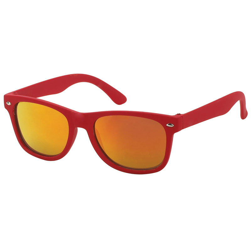 locs Røde Wayfarer børnesolbriller