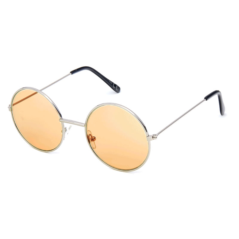 locs Runde John Lennon briller – Gule glas