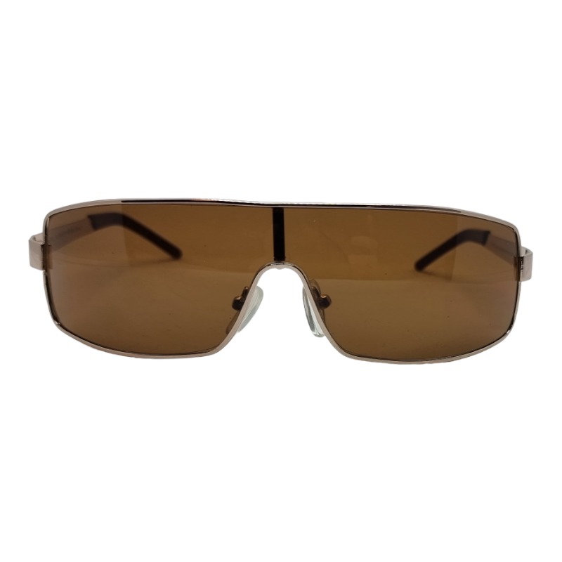 Locs Smalle Shield Solbriller – Milano | Brune