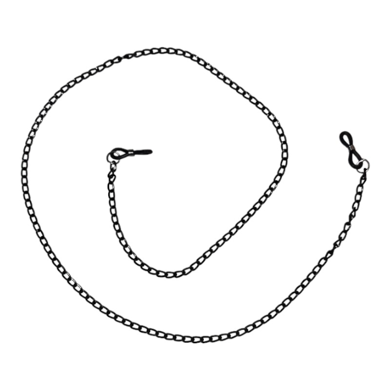 Locs Sort Brillekæde