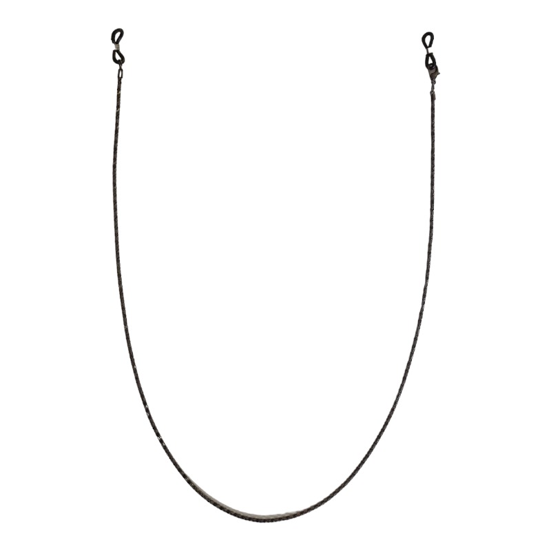 locs Sort Brillekæde – Design 2